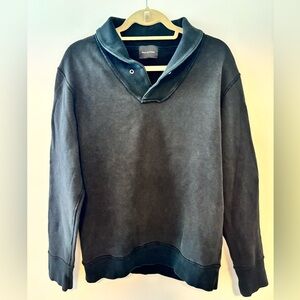 Nom De Guerre men’s shawl collar pull over